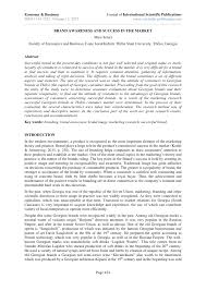 (kotler, 2003).brand awareness increase the brand loyalty, consumer's confidence as well as consumer's purchases intention (aaker ,. Pdf Brand Awareness And Success In The Market