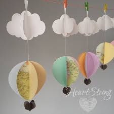 6 Hot Air Balloon Decoration Oh The Places You Will Go Baby Etsy Hot Air Balloon Decorations Balloon Decorations Balloons