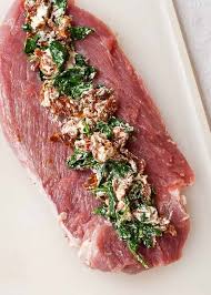 Mediterranean Stuffed Pork Tenderloin Neighborfood Tenderloin Recipes Pork Loin Recipes Stuffed Pork Tenderloin