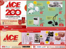 Setiap bulan akan ada katalog ace hardware terbaru yang memungkinkan anda untuk berbelanja dengan hemat. Promo Ace Hardware Terbaru Ace Celebration Hingga 7 April 2020 Harga Diskon