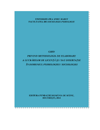 Become a patron of ziarul de gardă today: Pdf Universitatea Spiru Haret Facultatea De Sociologie Psihologie Ghid Privind Metodologia De Elaborare A LucrÄƒrilor De LicenÅ£Äƒ Si Sau DisertaÅ£ie In Domeniul Psihologiei Sociologiei Maria Balan Academia Edu