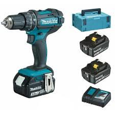 La palabra dortmund al revés: Makita 18v Akku Schlagbohrschrauber Dhp482rf3j 3x Akku 3 0 Ah Makpac Ebay
