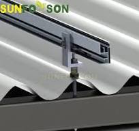 metal roof solar mounting systems,commercial corrugated ...
