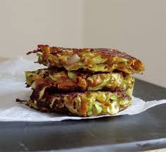 Add the wet ingredients to the bowl with the dry ingredients. Okonomiyaki Sweet Potato Pancakes Recipe Japan Centre