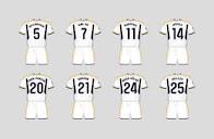 Number 9 "Free For Mbappé": Real Madrid 23-24 Squad Kit Numbers ...