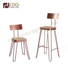 Bar stools are a type of tall chair, often with a foot rest to support the feet. Metal Bar Counter Chairs Supplier Cdg Furniture