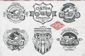 vintage motorcycle labels vintage motorcycle badge vintage posters