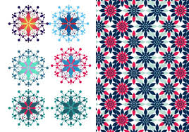 Some are just flowers, some have some swirls, others have some leaves and stems (foliage), etc. Festive Floral Brush Photoshop Pattern Pack Free Photoshop Brushes At Brusheezy