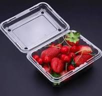 500g Fruit And Vegetable Box Fruit Strawberry Box Disposable Transparent  Blister Fruit Packaging Plastic Box