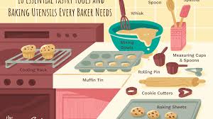You must learn glassware vocabulary. Baking Utensils And Pastry Tools List