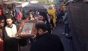 Το ταπεινο φρονημα των προσκυνητων με το ανοιγμα τησ ψυχησ προσ το θειο. Sth Nikaia H Eikona Ths Panagias Soymela Dogma