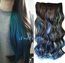 Average 22 in circumference material: Buy Dark Brown Mixed Royal Blue And Sky Blue Three Colors Ombre Hair Extensions Synthetic Hair Clips In Extensions Uf250 In Cheap Price On Alibaba Com