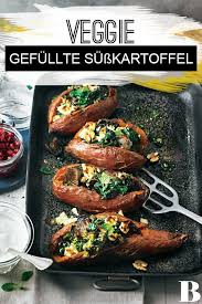 Gefullte Susskartoffeln Mit Veggie Fullung Rezept Gefullte Susskartoffeln Susskartoffel Austernpilze Rezept