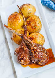 Ginger Garlic Lamb Chops Video Tatyanas Everyday Food Recipe Lamb Recipes Lamb Chops Recipes