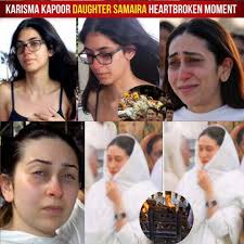 What really happened at Sunjay Kapur's funeral left everyone stunned—but it  was Samaira's emotional collapse that no one saw coming. Why did Karisma  Kapoor look shaken yet silent? What did she whisper