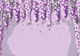 Wisteria Background Vector Vector Art Flower Backgrounds Art