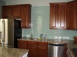Countertop Color Is Great Backsplash Aqua Glass Tiles Yes Just Not The Dark Cabinet Backsplash With Dark Cabinets Tile Backsplash Kitchen Tiles Backsplash