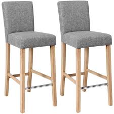 En Stock Lot De 2 Tabourets De Bar Avec Dossier Et Repose Pieds Chaise Haute Et Rembourree Surface En Li En 2020 Tabouret De Bar Tabouret De Comptoir Chaise Haute