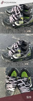 Black And Lime Green Dc Shoes Dc Shoes Impact Fx Skate Shoe Dc Shoes Skate Shoes Shoes