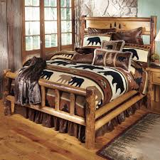 Rustic furniture can have a warm and cozy feel and the quality is great! Yosemite Log Bed King