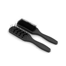 Black Hairbrush Set 3d Model Hair Brush 3d Model Model