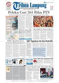 TRIBUN LAMPUNG - 24 JANUARY 2010 by Tribun Lampung - Issuu