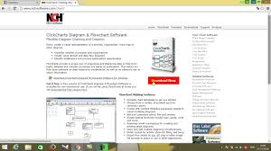 how to clickcharts diagram flowchart youtube