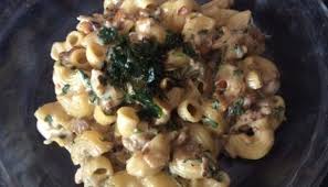 The homemade version is a delicious revelation and is also extremely healthy, as it has pasta, beans and fresh vegetables. Marconi Pasta With Spinach Mushroom Walnut Recipe How To Make Marconi Pasta With Spinach Mushroom Walnut Recipe Bigbasket Cookbook Bigbasket Com