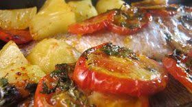 Pour Ce Soir Dorade Au Four A La Portugaise Pourquoi Portugaise Je Ne Sais Pas La Recette Pourrait Tout Daurade Au Four Dorade Au Four Recette Dorade