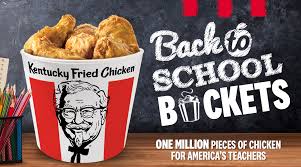 Domino's ( dominos.com ) is a brand like kfc that does offer gift cards. Kfc Delivering One Million Pieces Of Kentucky Fried Chicken To Teachers Across America