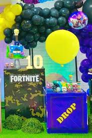 Fortnite Birthday Party Game Ideas Fortnite Birthday Party Ideas Photo 1 Of 8 In 2020 Boys Birthday Party Games Birthday Party Games Boy Birthday Parties