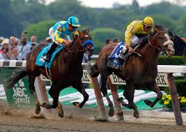 Union Rags Sprints To Win At Belmont Stakes The New York Times