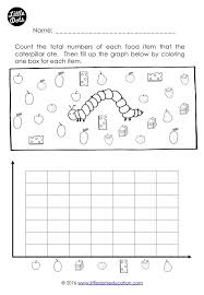 The Very Hungry Caterpillar Theme Free Graph Worksheets The Very Hungry Caterpillar Very Hungry Caterpillar Graphing Worksheets