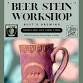 Clay Hand Built Personalized Beer Steins For Mug Club Members