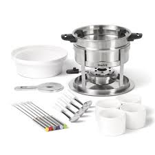 Ensemble A Fondue 3 En 1 20 Pieces Guide A Fourchettes Magnetique Starfrit