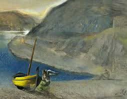 Salvador Dali Paysage De Port Lligat Avant La Tempete 1956 Art Artist Painting