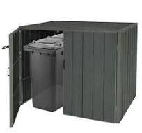 2x copribidoni box spazzatura rifiuti HWC-J28 Premium XL ...