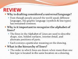 A horizontal guide line used to determine the general height of lower case letters. Alphabet Of Lines Ppt Download