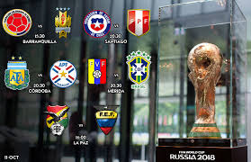 La clasificación de conmebol para la copa mundial de fútbol de 2018 fue el torneo que determinó a los equipos nacionales que asistieron por parte de la confederación sudamericana de fútbol a la copa mundial que se celebró en rusia. Eliminatorias Rusia 2018 Se Inicia La Segunda Rueda Conmebol