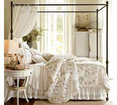 Its headboard, upholstered in a class… Cool Home Creations The Look For Less Canopy Bed
