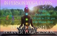 Donation-Based Beginner Yoga Session - October