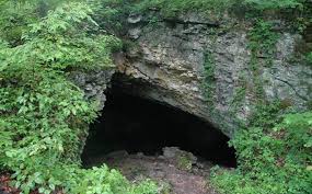 Cave entrance in Red River Gorge
