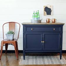 Coastal Blue Cabinet Navy Painted Furniture Blue Cabinets Blue Furniture