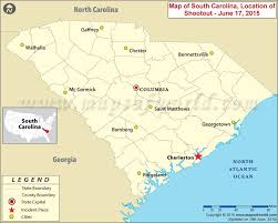 Several Feared Killed In Shooting Incident At Church In South Carolina South Carolina North Carolina Map Emanuel African Methodist Episcopal Church