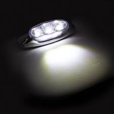 Clearance Marker Lights 5 Led Reflector Clearance Marker Light White Led Clear Lens White Lead Reflectors Led