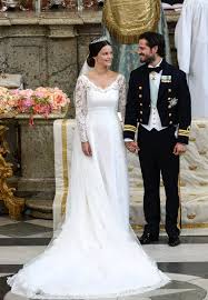 Die Hochzeitskleider Der Schweden Prinzessinnen Hochzeitskleid Hochzeitskleider Prinzessin Brautkleid Designer