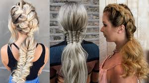 This braid looks amazing and makes this hair style is very easy and allows you to look elegant, thus it is prefect if you are running late. 34 Easy Braid Hairstyles That Can Be Done In 5 Minutes
