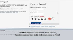O bolsista parcial de 50% pode usar o fundo de financiamento estudantil (fies) para custear os outros 50% da mensalidade, sem a necessidade de apresentação de fiador na contratação do financiamento. Veja Como Se Inscrever Para O Prouni Youtube