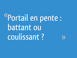 Grâce à la rotation de la partie supérieure, ajustez facilement votre correction de pente jusqu'à 10%. Portail En Pente Battant Ou Coulissant 17 Messages