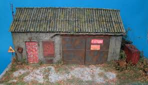 Forums Lr Presse Voir Le Sujet Le Garage Abandonne En 0 1 43 5 Maisons En Papier Garage Garage Bois